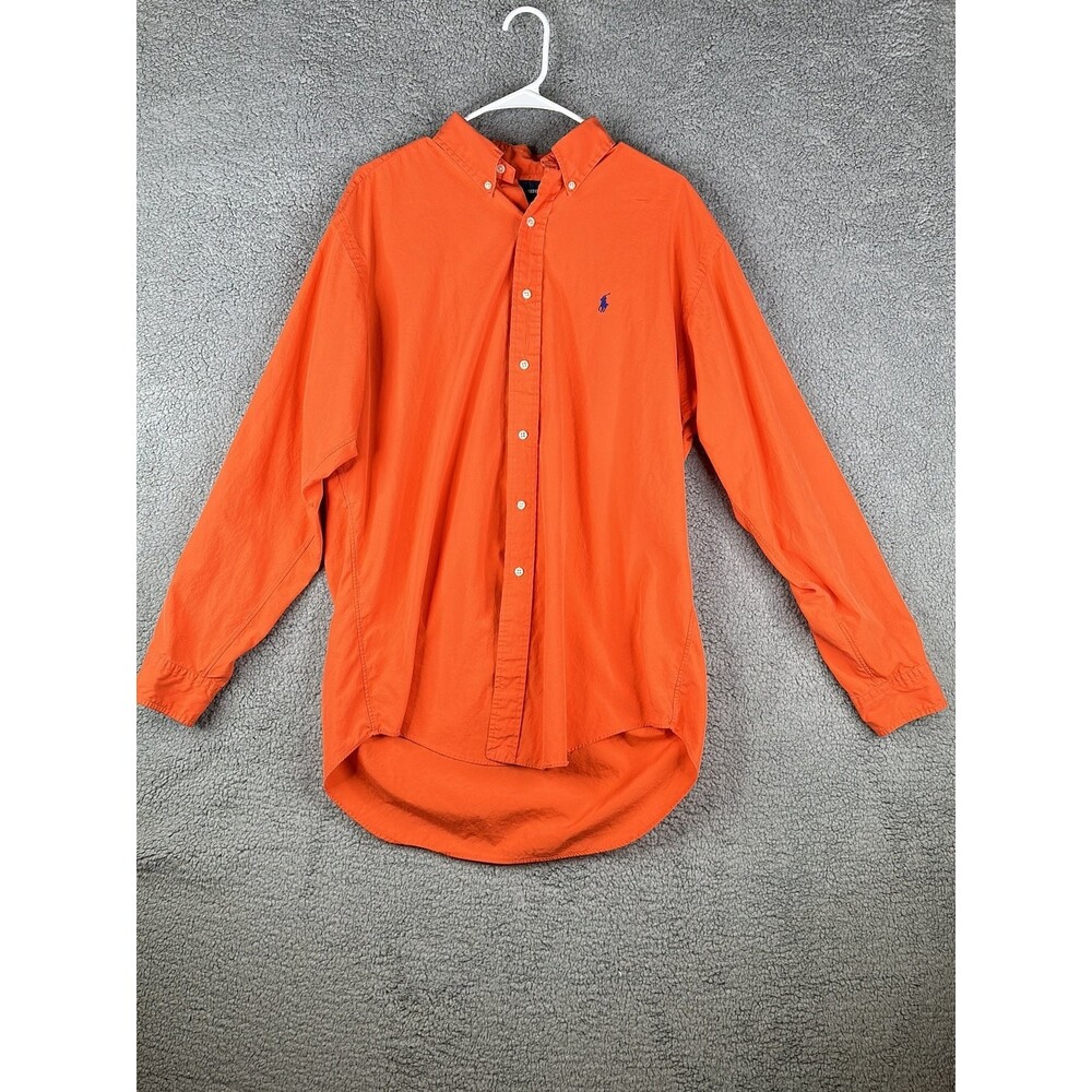 Polo Ralph Lauren beautiful color button down size-large Tennessee Vols
